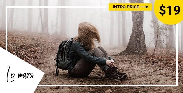 Lemars – Personal Blog WordPress Theme