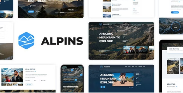 Alpins – Mountain And Hiking Theme