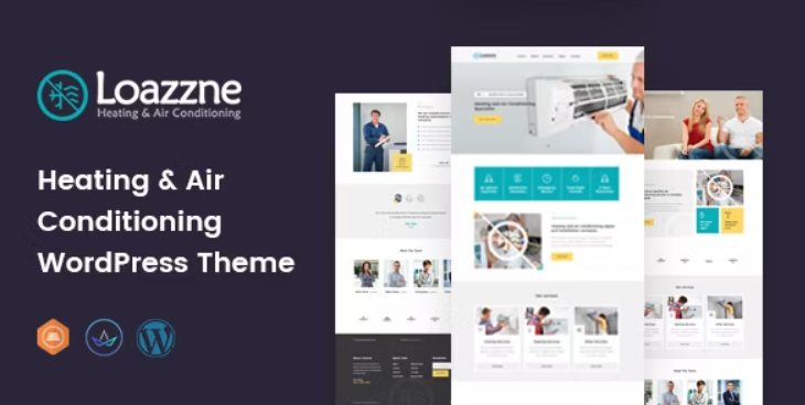 Loazzne – Air Conditioning Services WordPress Theme