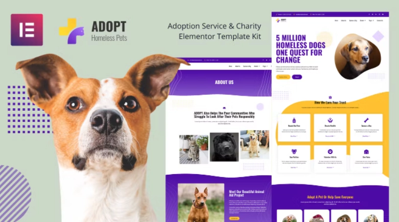 Adopt – Adoption Service & Charity Elementor Template