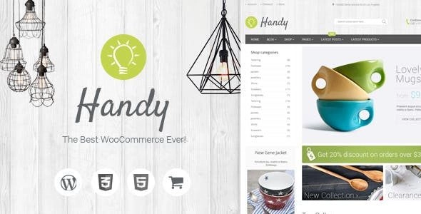Handy – Handmade Shop WordPress WooCommerce Theme