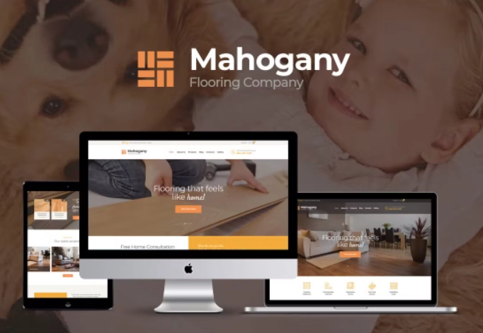 Mahogany – Flooring Store WordPress Theme