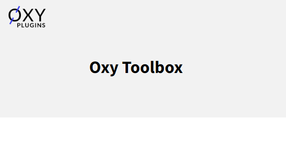 Oxy Toolbox