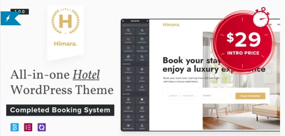 Himara – Hotel Booking Theme