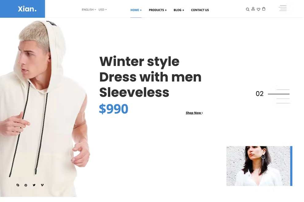 Xian – Fashion WooCommerce Theme
