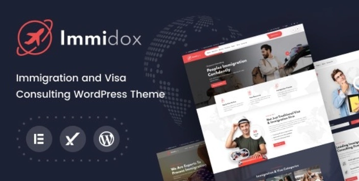 Immidox – Immigration and Student consultancy WordPress Theme + RTL