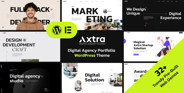 Axtra Digital Agency Creative Theme