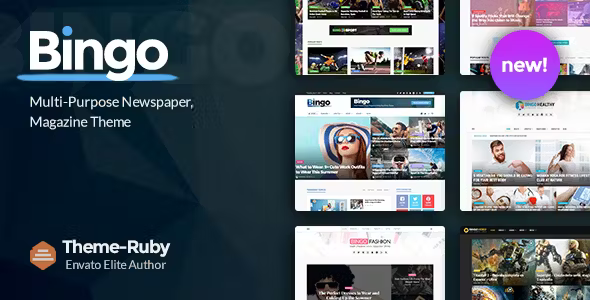 Bingo MultiPurpose Newspaper and Magazine Theme