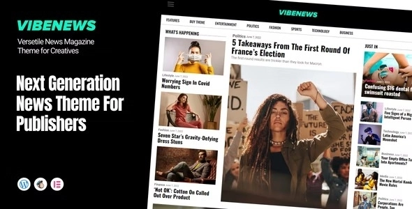 Vibenews – Digital News Magazine AMP Theme