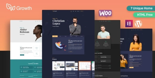 Growth – Personal Portfolio Theme