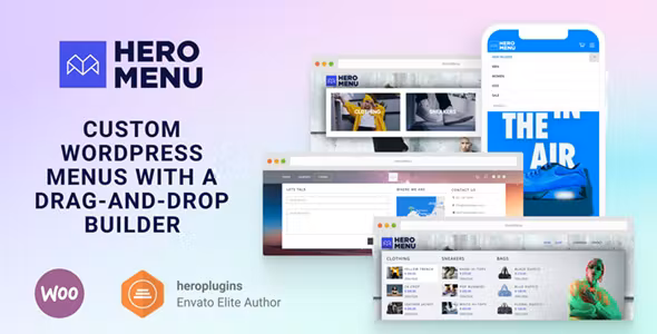 Hero Menu WordPress Mega Menu