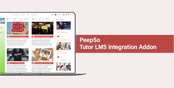 PeepSo Tutor LMS Integration Addon