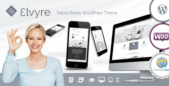 Elvyre – Retina Ready WordPress Theme