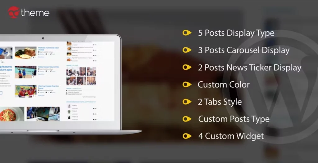 Mega Posts and custom Posts Display