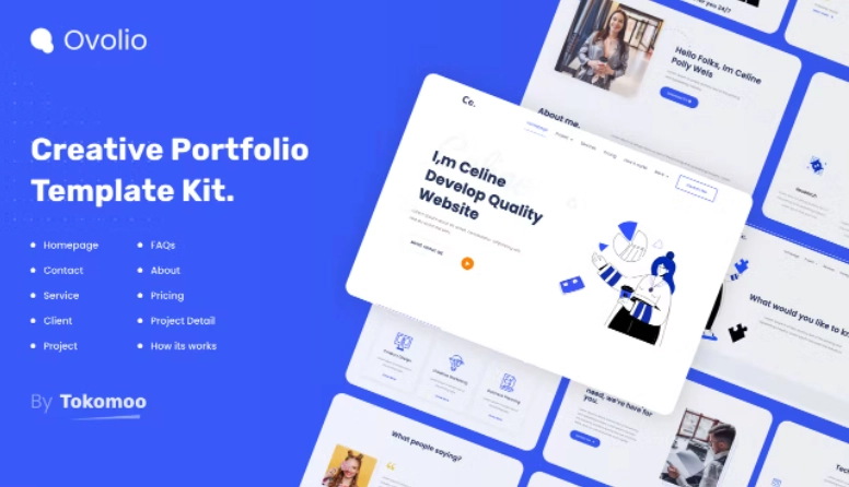 Ovolio – Creative Agency Elementor Template