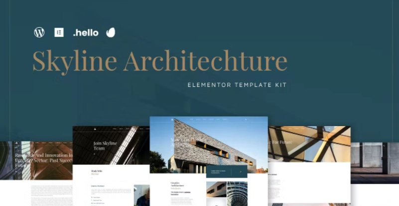 Skyline – Architecture Elementor Template