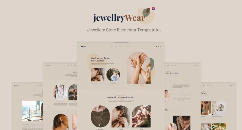 JewellryWear – eCommerce Elementor Template