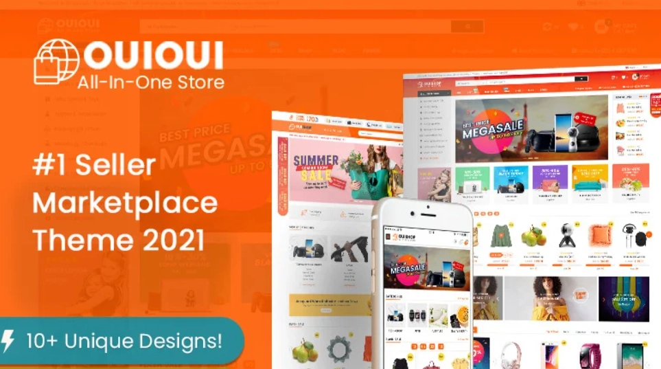 OuiOui – Multi Vendor MarketPlace Elementor WooCommerce WordPress Theme (Mobile Layouts Ready)