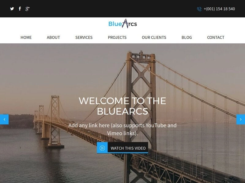 CyberChimps The BlueArcs WordPress Theme