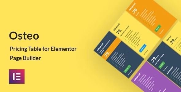 Osteo – Pricing Plan for Elementor