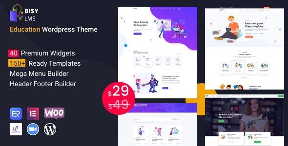 Bisy – Education WordPress Theme