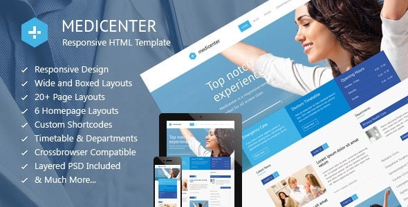 MediCenter – Health Medical Clinic WordPress Theme
