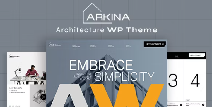 Arkina – Architecture WordPress Theme