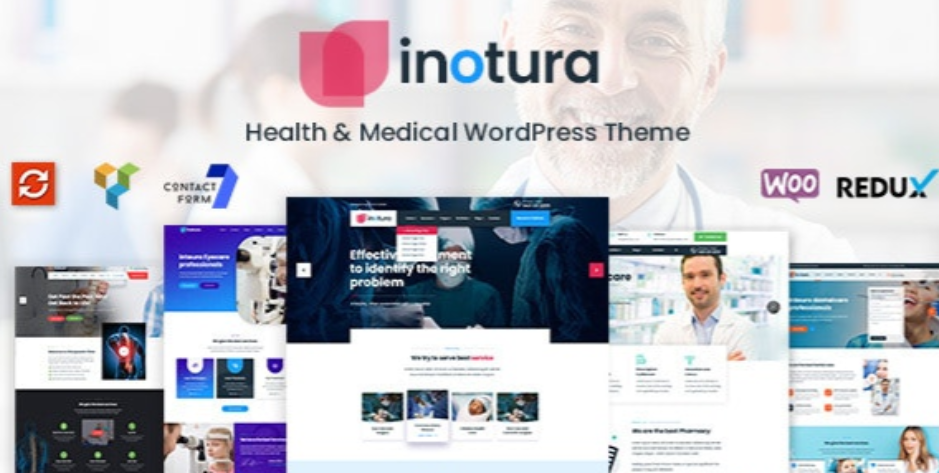 Inotura  – Health & Medical WordPress Theme