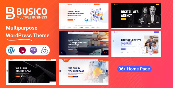 Busico Multipurpose Business and Technology Theme