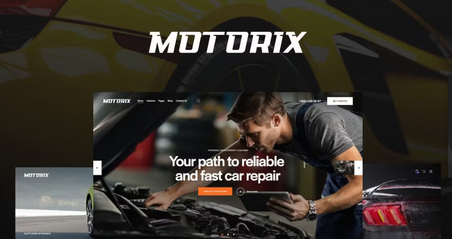 Motorix Car Repair Auto Garage WordPress