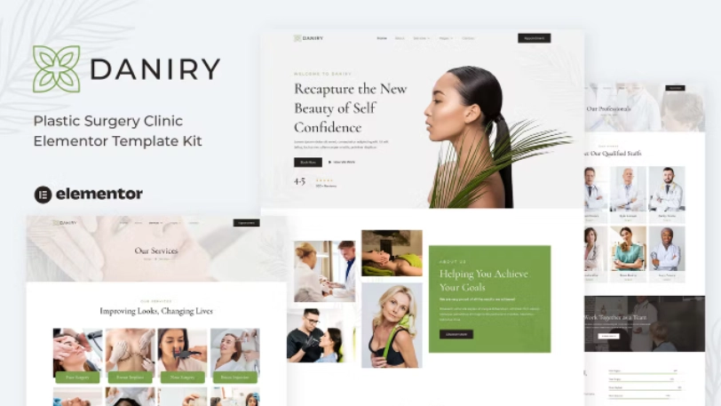 Daniry – Plastic Surgery Clinic Elementor Template