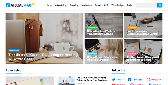 VisualMag Pro Theme