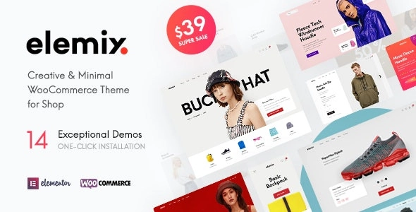 Elemix – Modern & Creative Elementor WooCommerce Theme