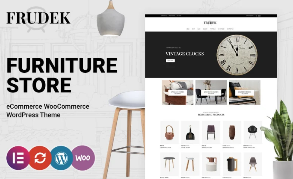 Frudek – Home Decor and Furniture WooCommerce Theme