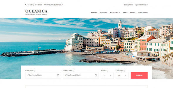 MotoPress Oceanica Theme