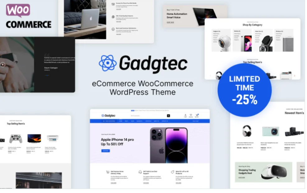 Gadgtec – Electronics and Mobile WooCommerce Theme