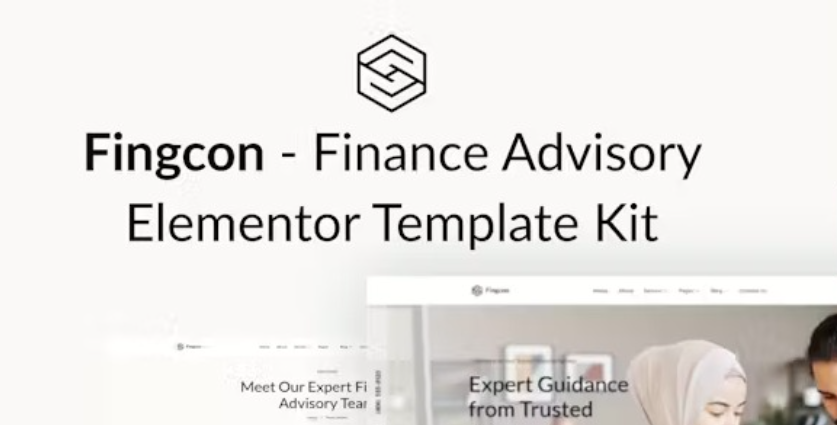 Fingcon – Finance Advisory Elementor Template