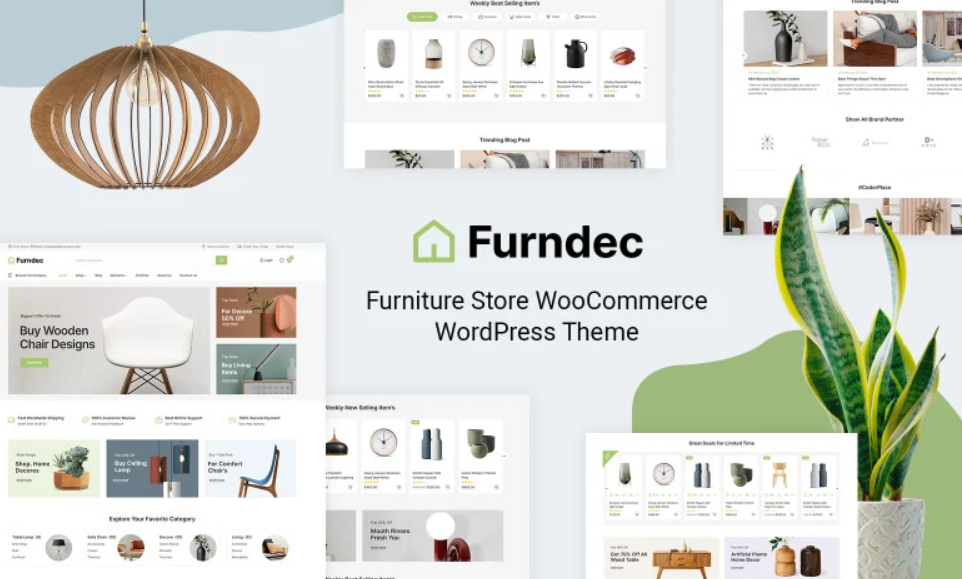 Furndec – Furniture, Decor and Handicrafts WooCommerce Theme