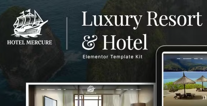Hotel Mercure – Luxury Resort & Hotel Elementor Template