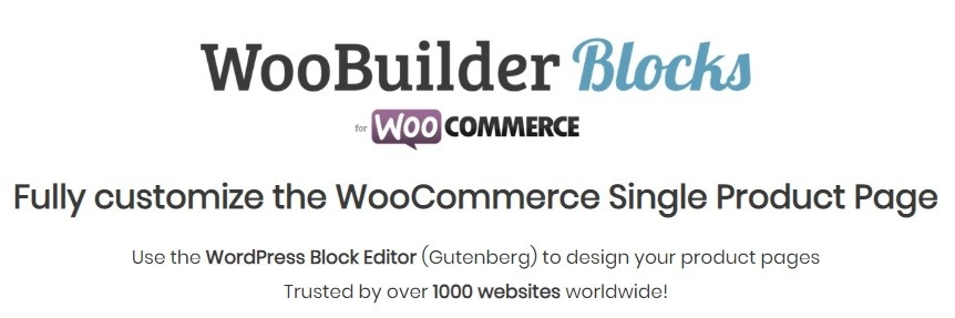 WooBuilder blocks
