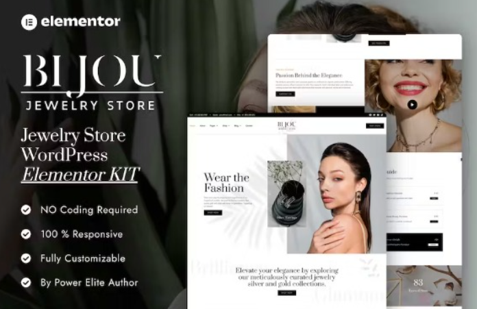 Bijou – Jewelry Store Elementor Pro Template