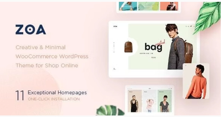 Zoa – Minimalist Elementor WooCommerce Theme