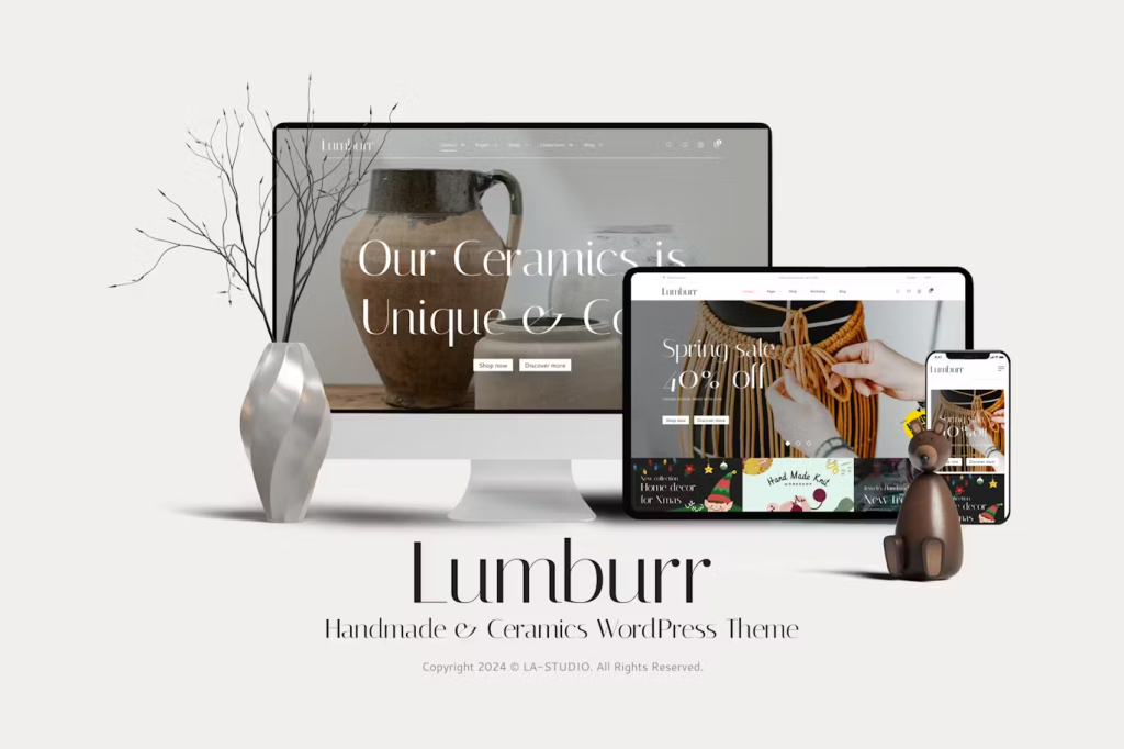 Lumburr – Handmade & Ceramics WordPress Theme
