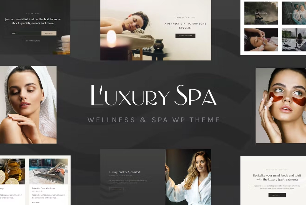 Luxury Spa – Beauty Spa & Wellness Resort Theme