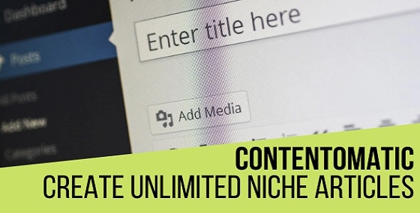 Contentomatic Automatic Post Generator