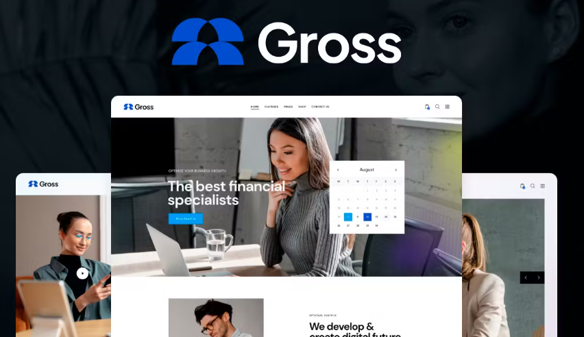 Gross – Business & Consulting WordPress Theme