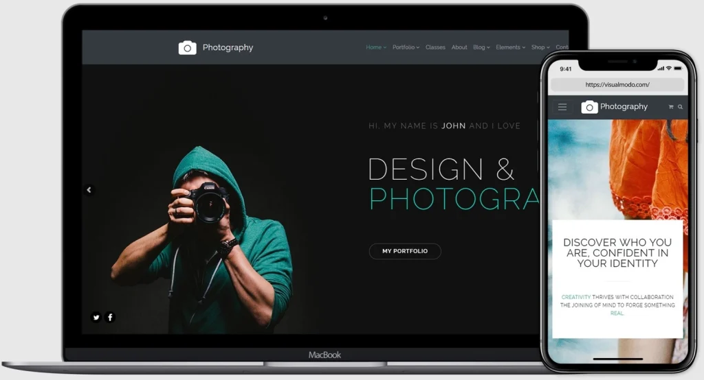 VisualModo – Photography WordPress Theme