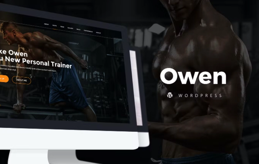 Owen – Personal Trainer WordPress Theme