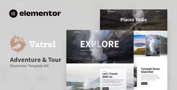 Vatrel Tour Elementor Template Kit