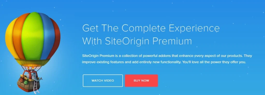 SiteOrigin Premium